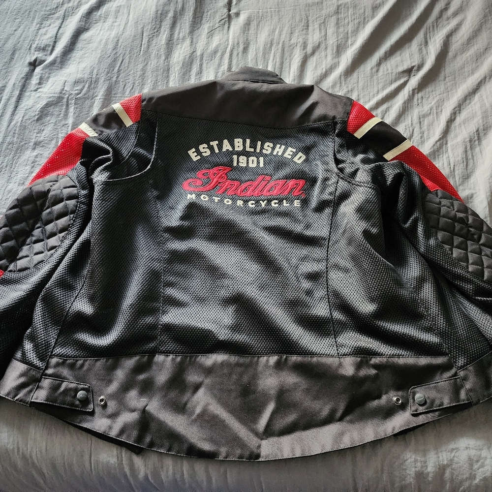 Womens Indian armored motorcycle jacket